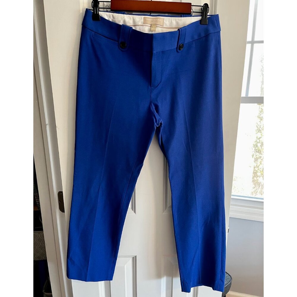 Banana Republic Factory Martin Fit Blue Ankle Dress Pants, Size 8